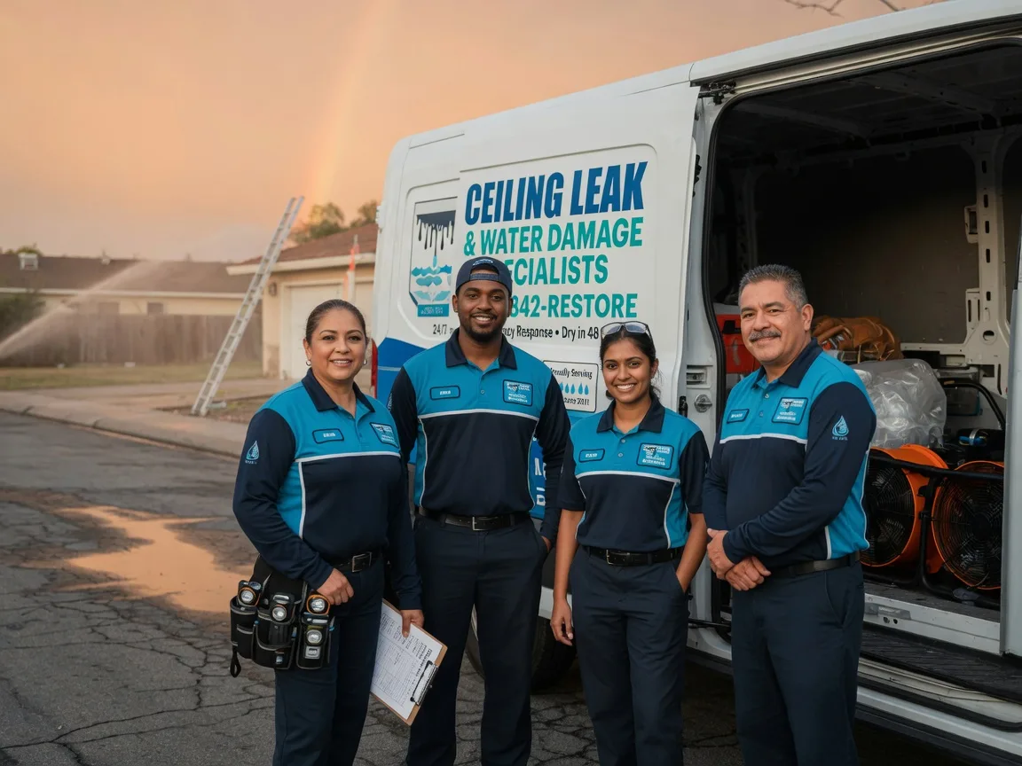 Ceiling Leak Cleanup company in Hawk Springs, WY